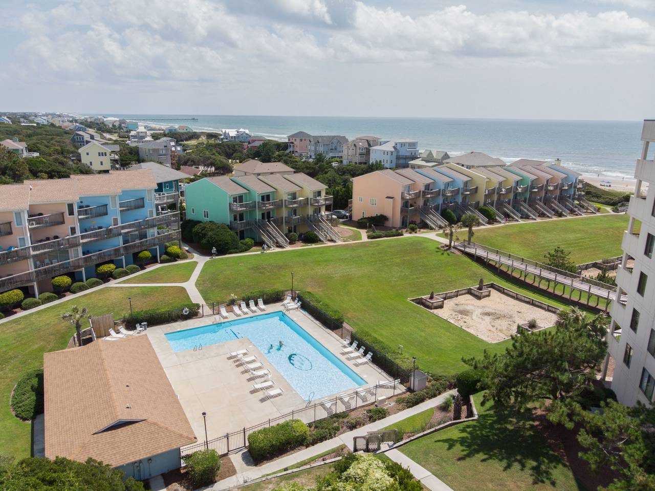 Sound of the Sea East — aerial view